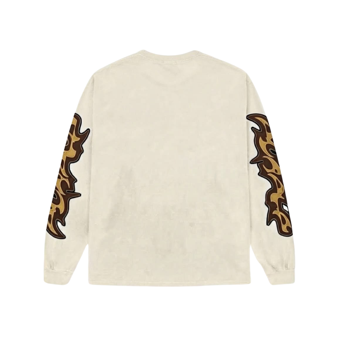golden fire long sleeve White - hover
