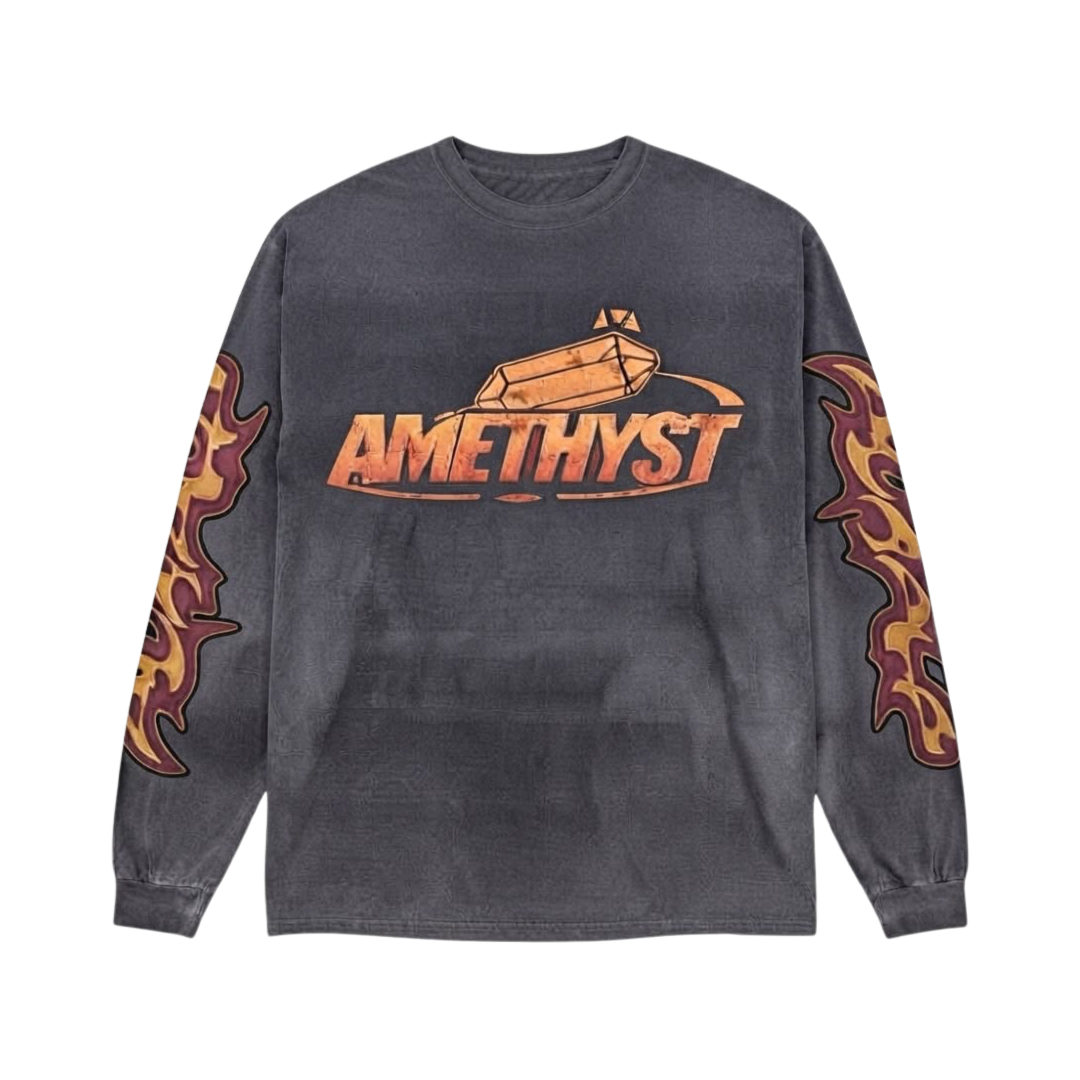 orange gold long sleeve